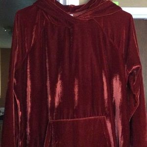 Lularoe velvet Amber hoodie